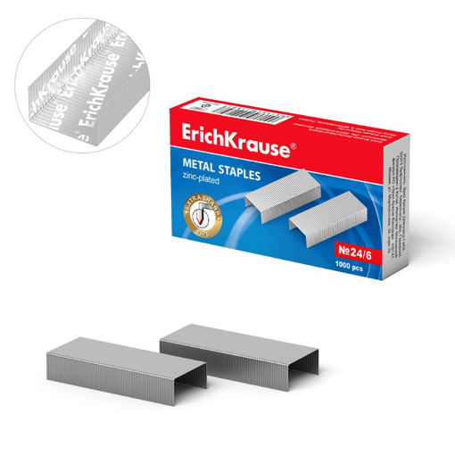 Picture of ERICHKRAUSE STAPLES NO. 24/6 METAL 1000 PIECES
